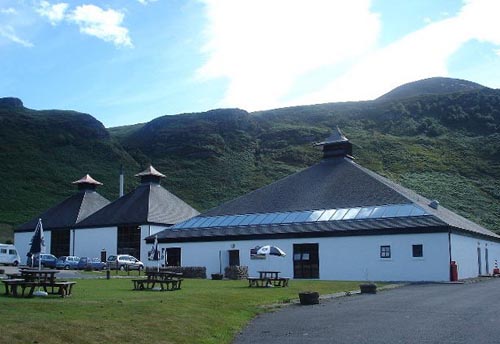 Distillery on Isle of Arran