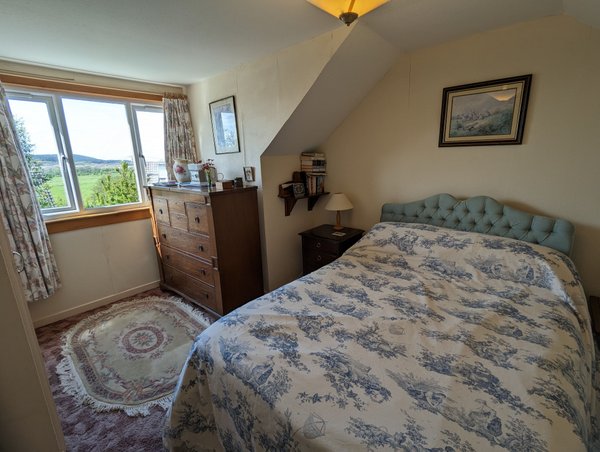 Double bedroom at Hill View Self Catering, Shiskine, Isle of Arran