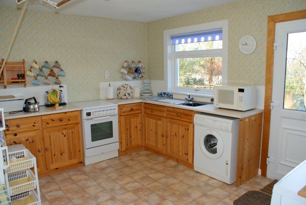 Modern, Large Kitchen in Hill View Self Catering, Shiskine