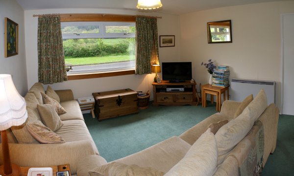 Large Lounge at Hill View self catering, Shiskine, Siel of Arran