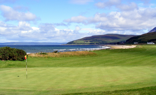 1st Green at Machrie Bay, Isle of Arran